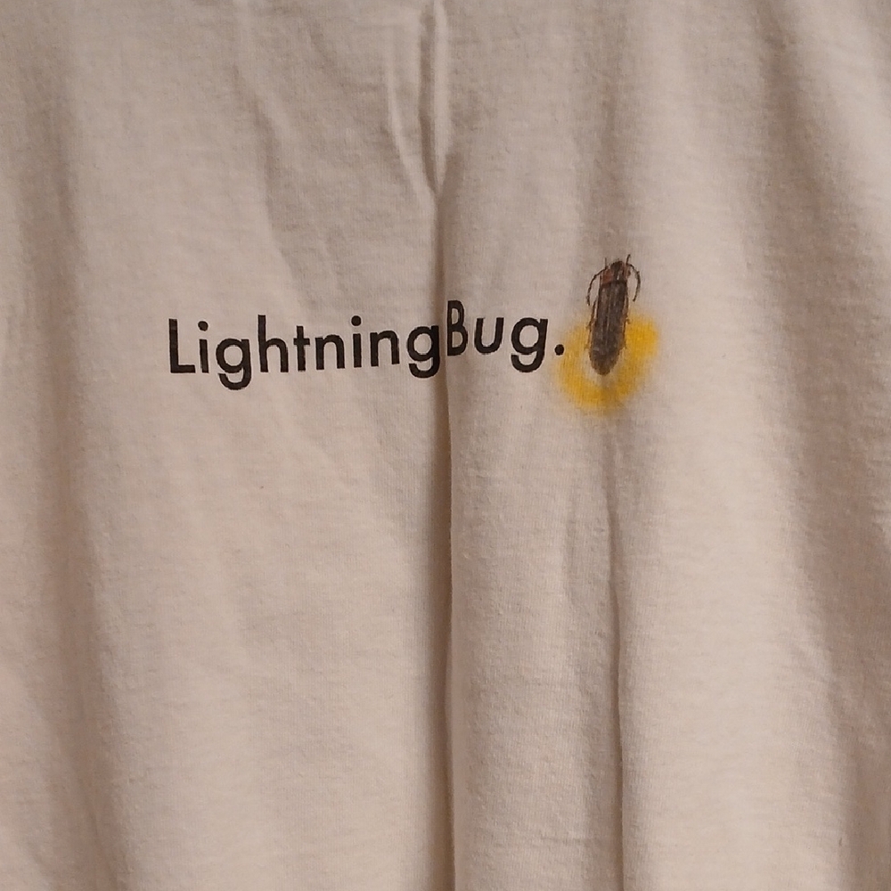 Gildan Cream T-Shirt with Blue Car and Yellow Accents - Picture 4 of 8